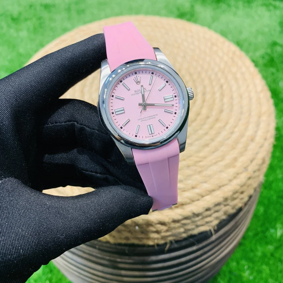 Rolex Watch OYSTER PERPETUAL 41MM RUBBER STRAP Watch