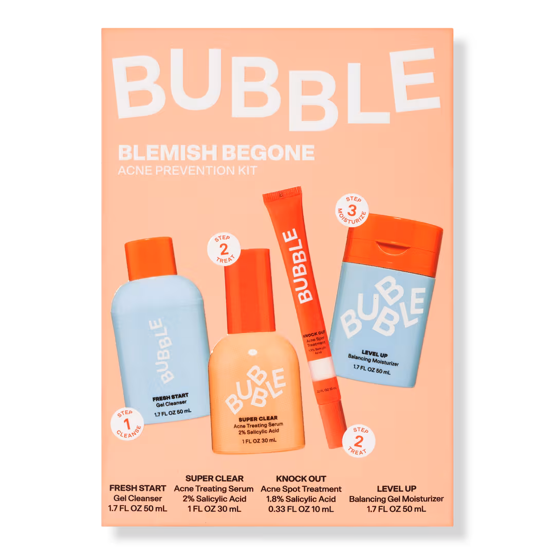 Bubble  Blemish Begone Acne Prevention Kit