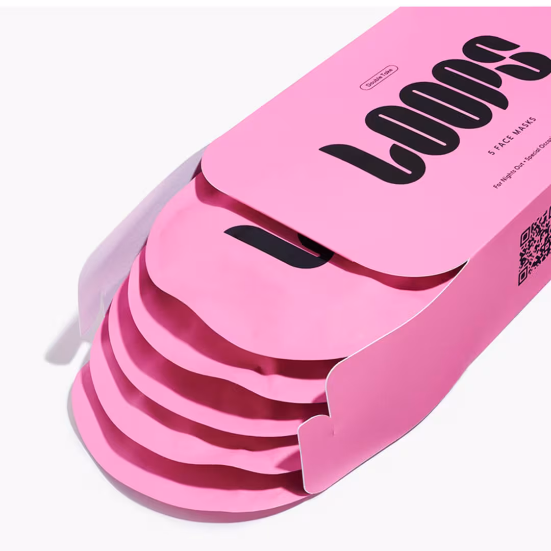 LOOPS  Double Take Glow Hydrogel Face Mask Set