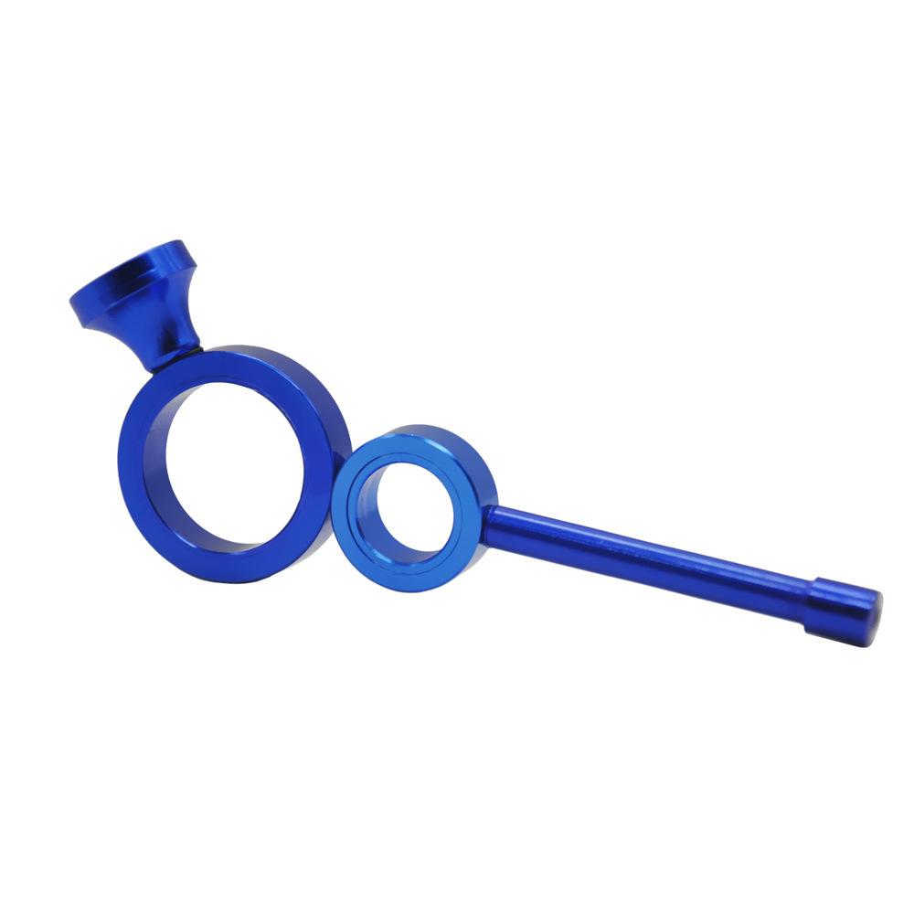 Creative Two Ring Weed Pipe