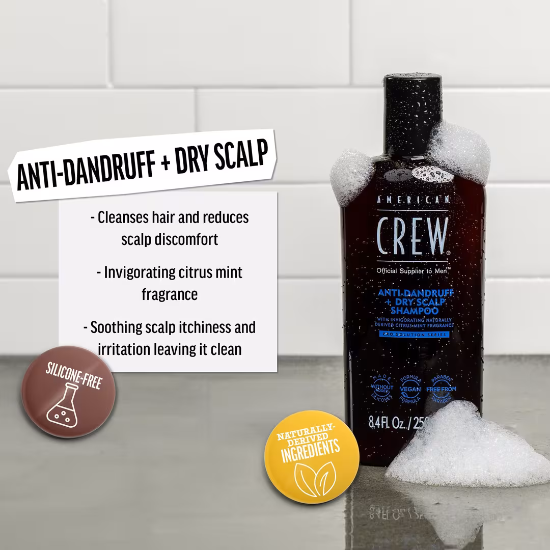 American Crew  Anti-Dandruff + Dry Scalp Shampoo