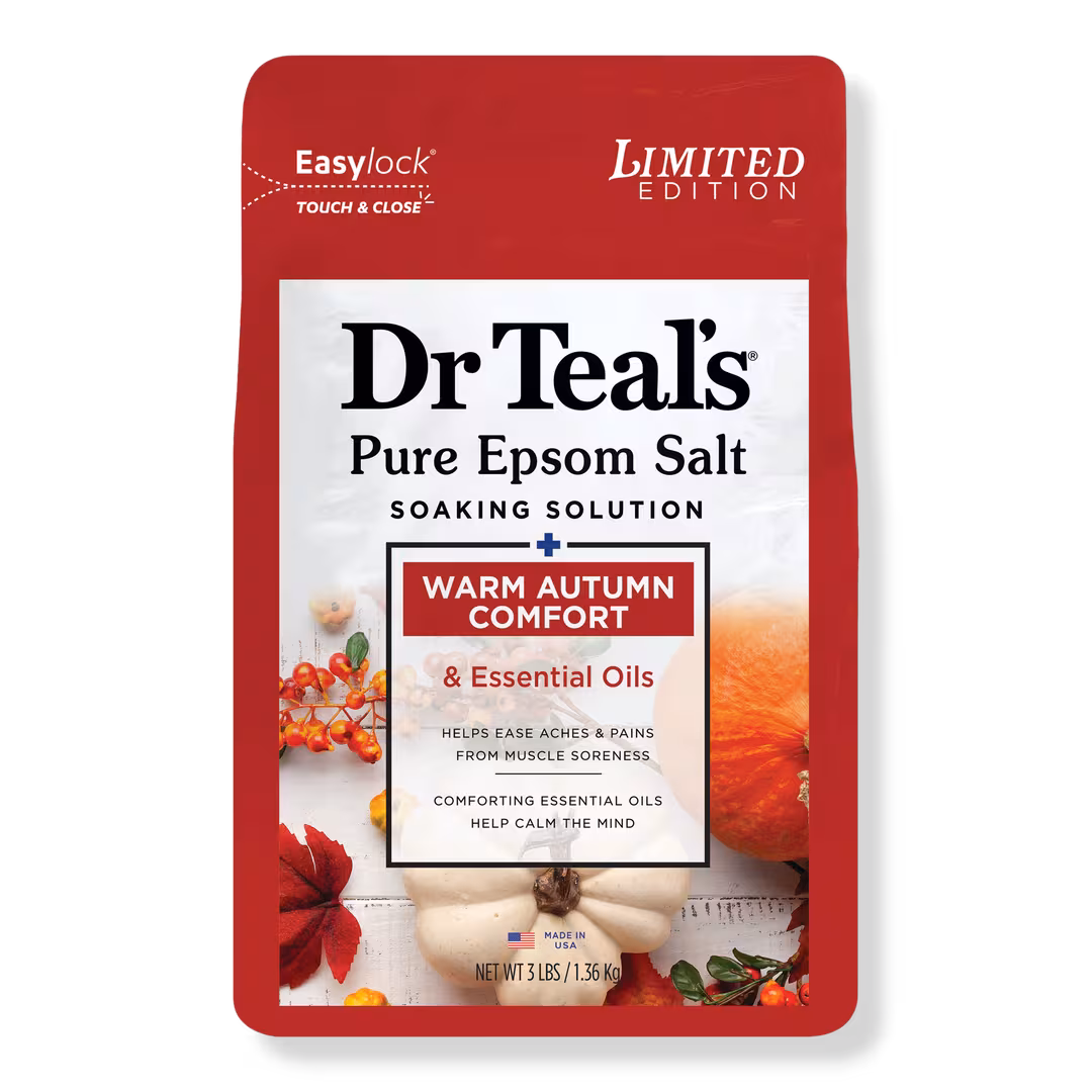 Dr Teal's  Warm Autumn Comfort Epsom Salt Magnesium Soak