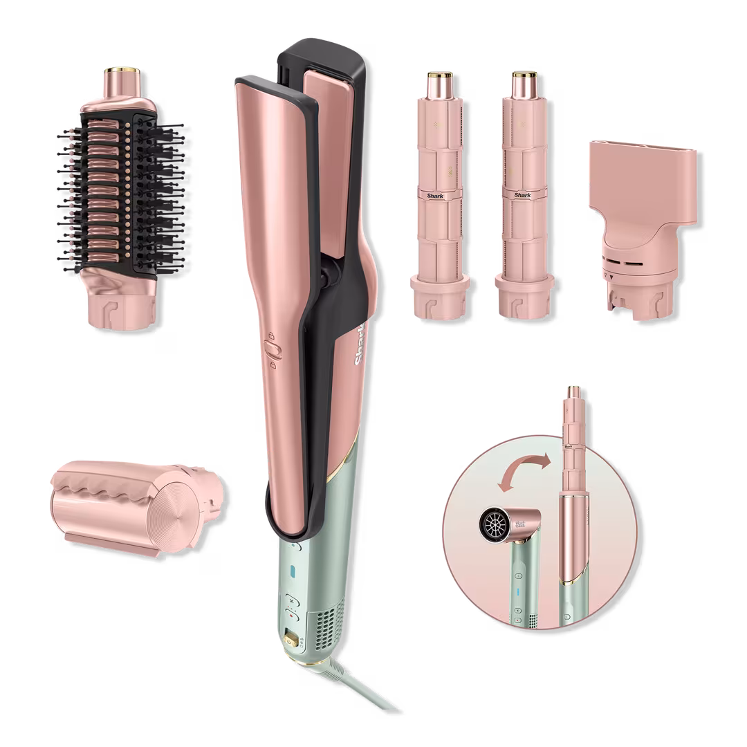 Shark Beauty  Glam Ceramic Air Styling & Drying System in Strawberry Matcha