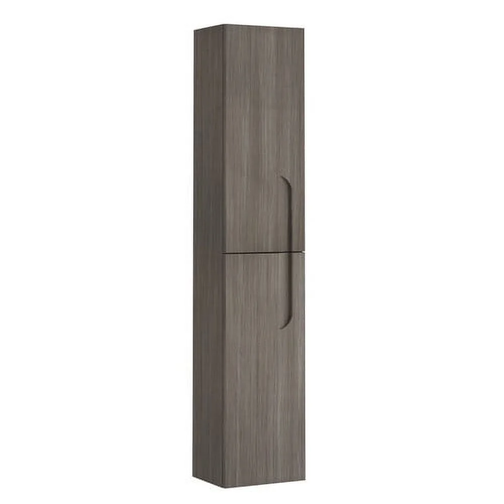 Eviva Vitta 12" White Modern Bathroom Linen Side Cabinet