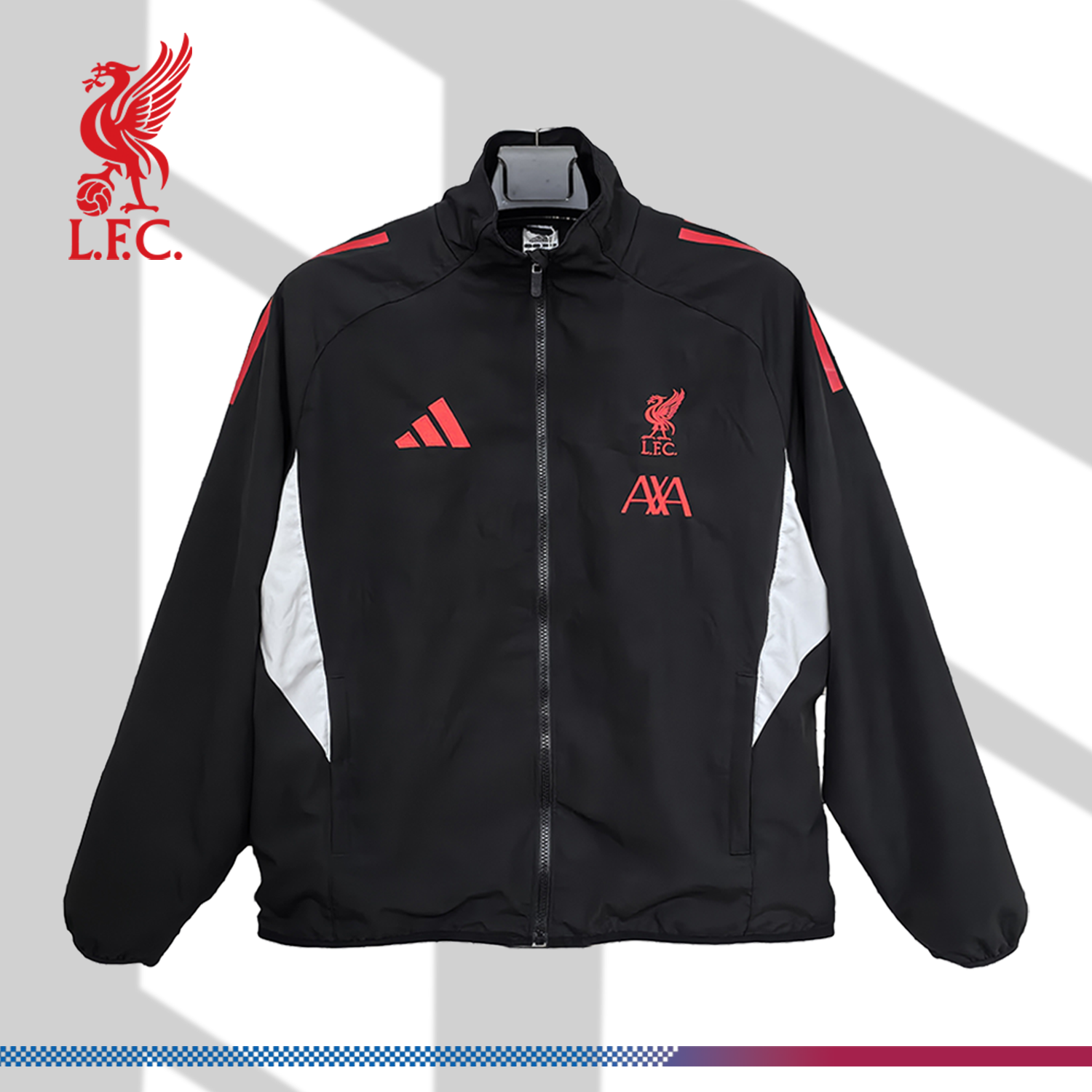 2025/2026 Liverpool Football Embroidered Casual Windbreaker