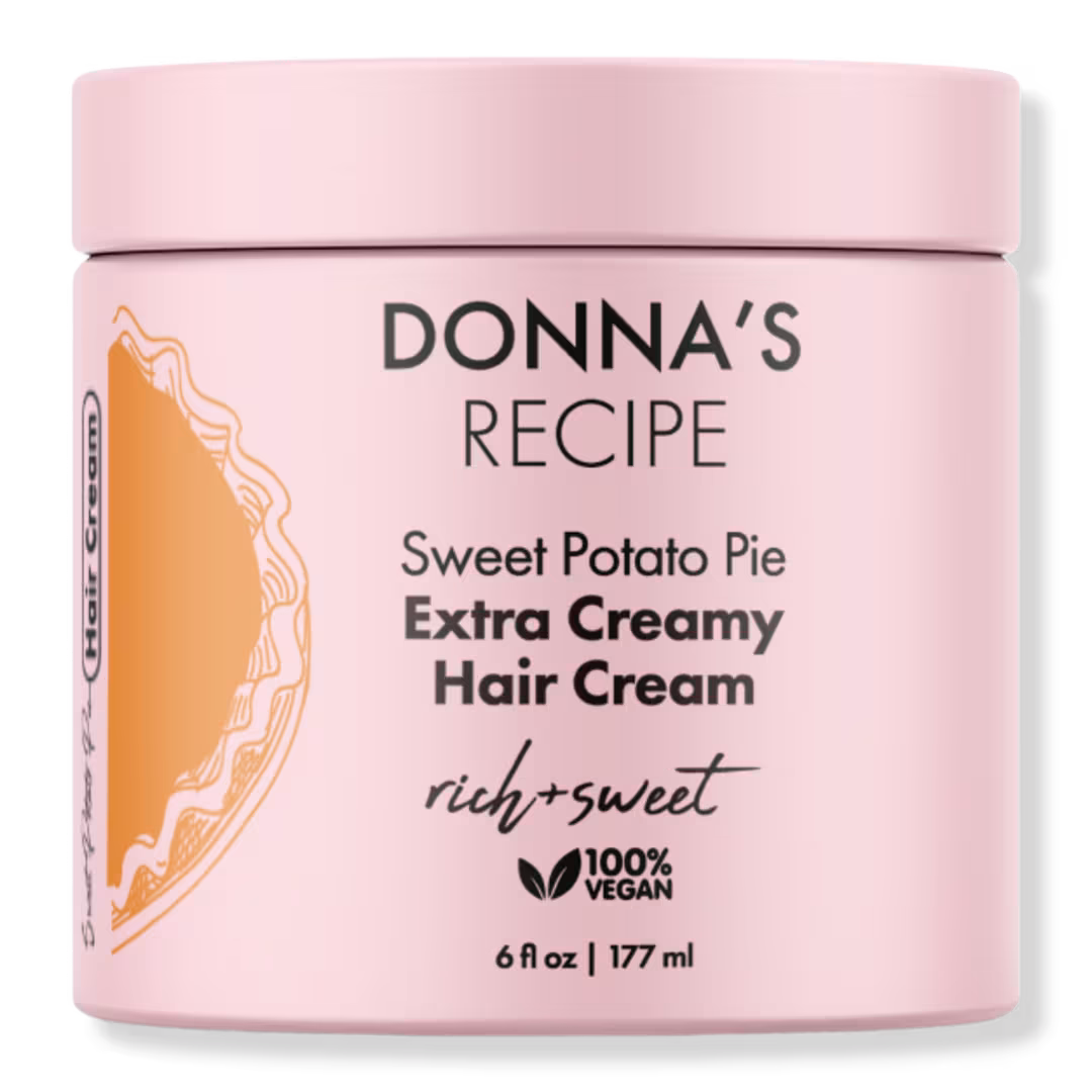 DONNA'S RECIPE  Sweet Potato Pie Extra Creamy Hair Cream