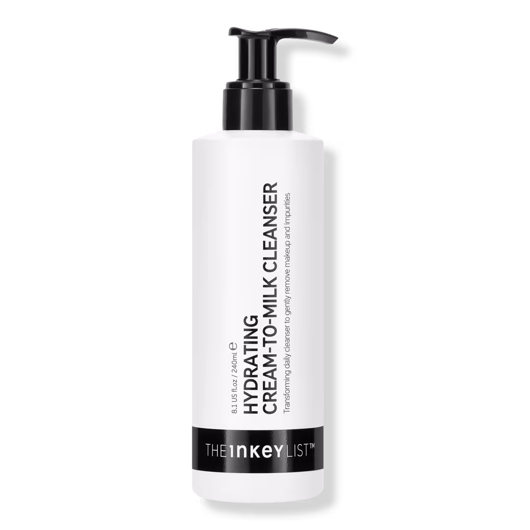 The INKEY List  Hydrating Cream-To-Milk Cleanser with Hyaluronic Acid