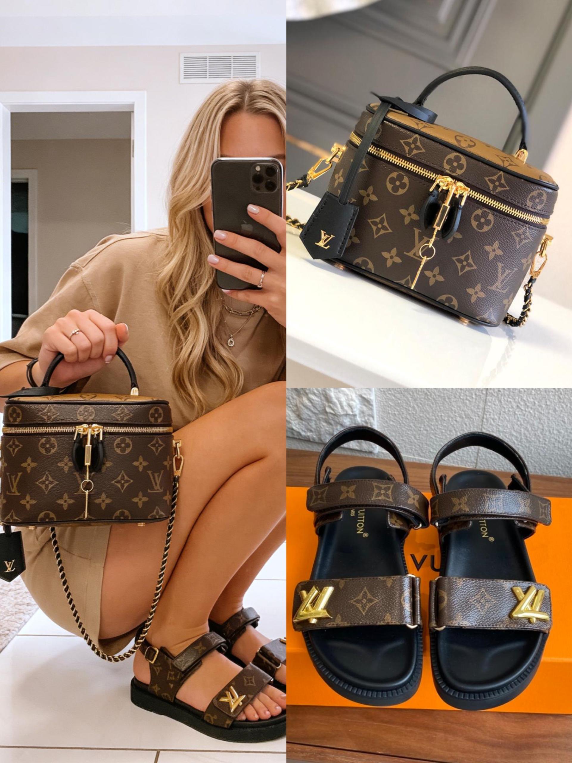 LV Shoes & Bag Set