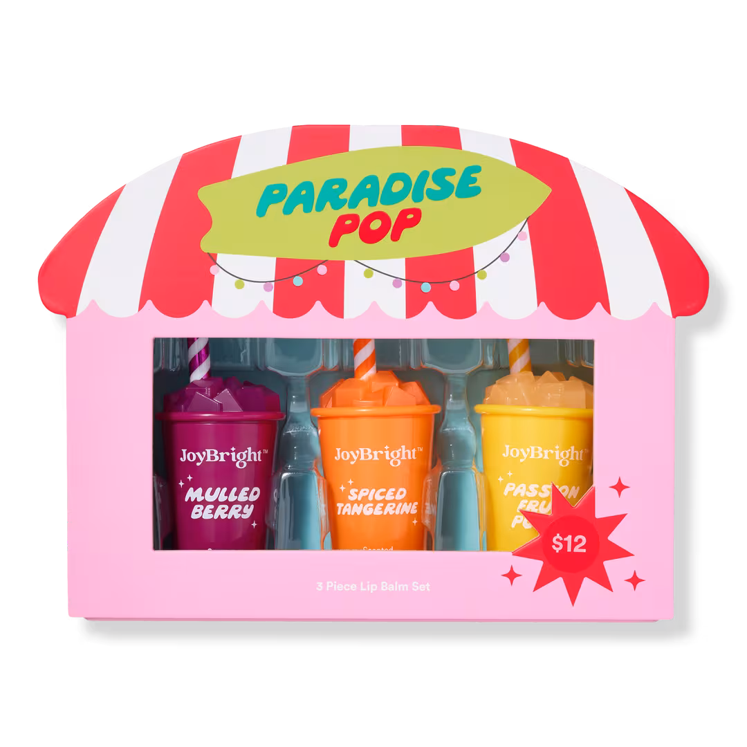 JoyBright by Ulta Beauty  Paradise Pop Lip Balm Trio