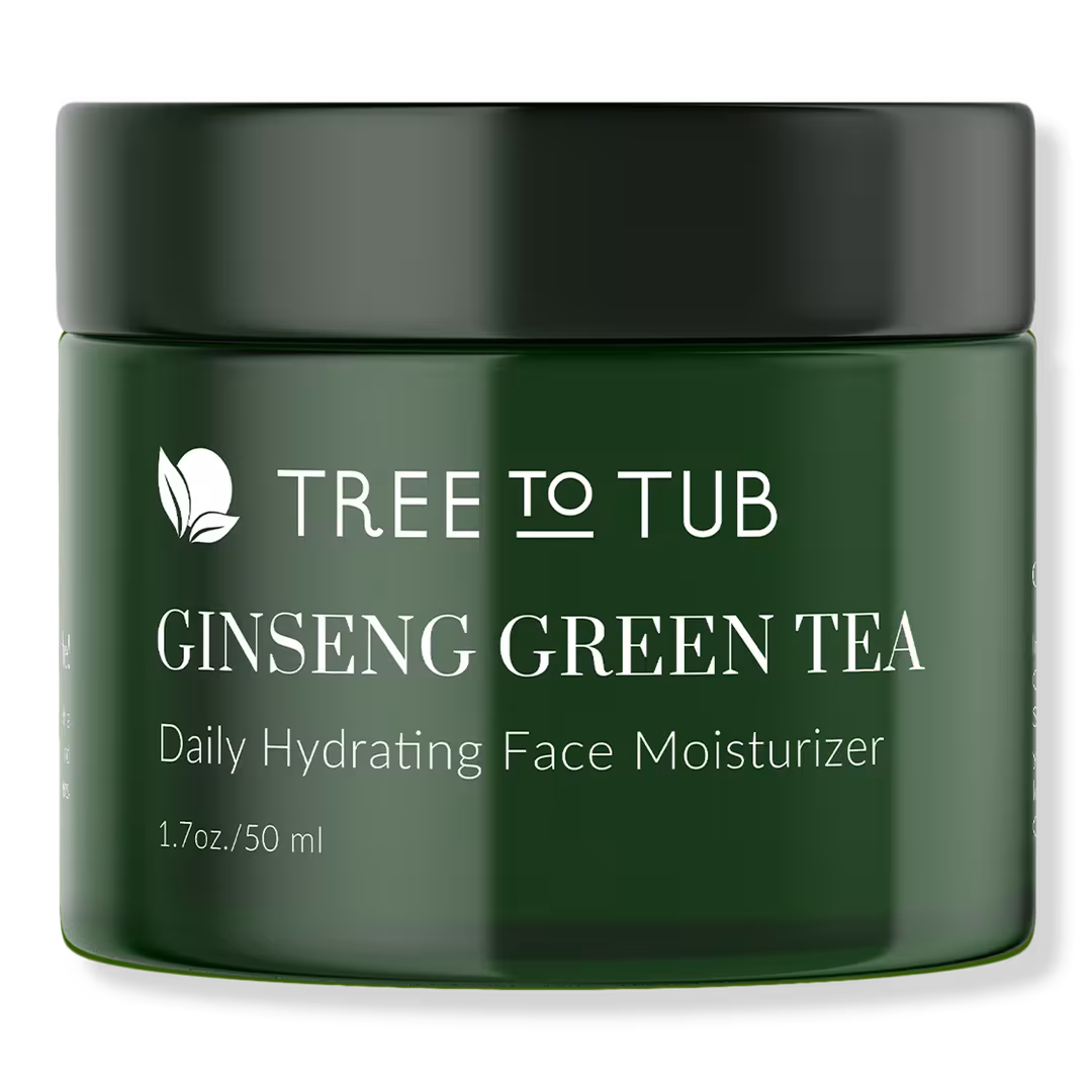 Tree To Tub  Ginseng & Green Tea Face Moisturizer for Dry & Sensitive Skin