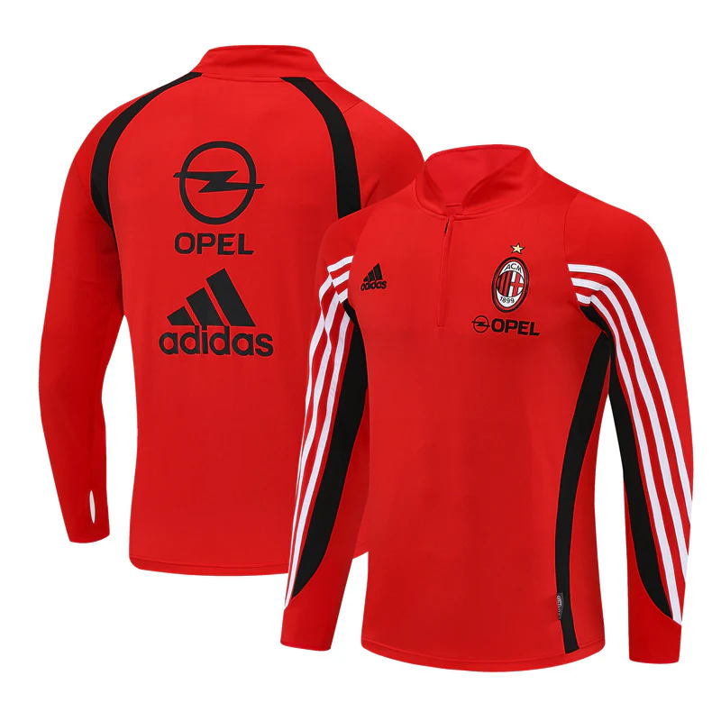 AC Milan Training Jacket Men 2003 2004 Red