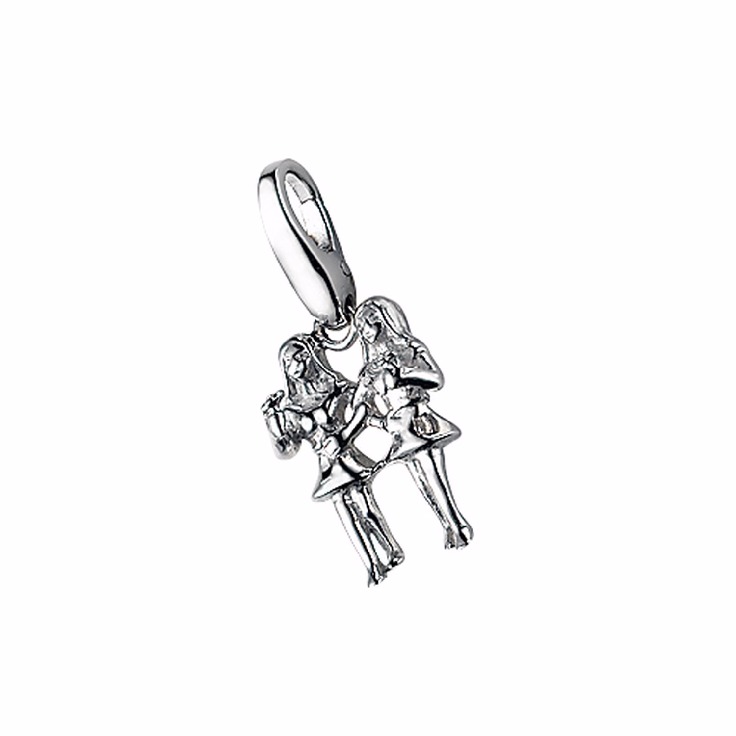 Charm Sternzeichen Zwillinge, Silber 925