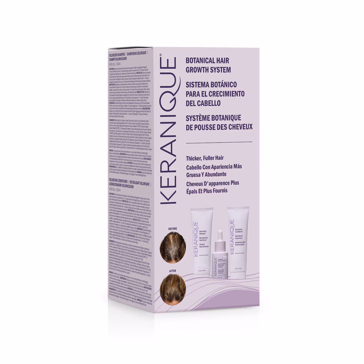 The Keranique's Botanical Hair Growth System
