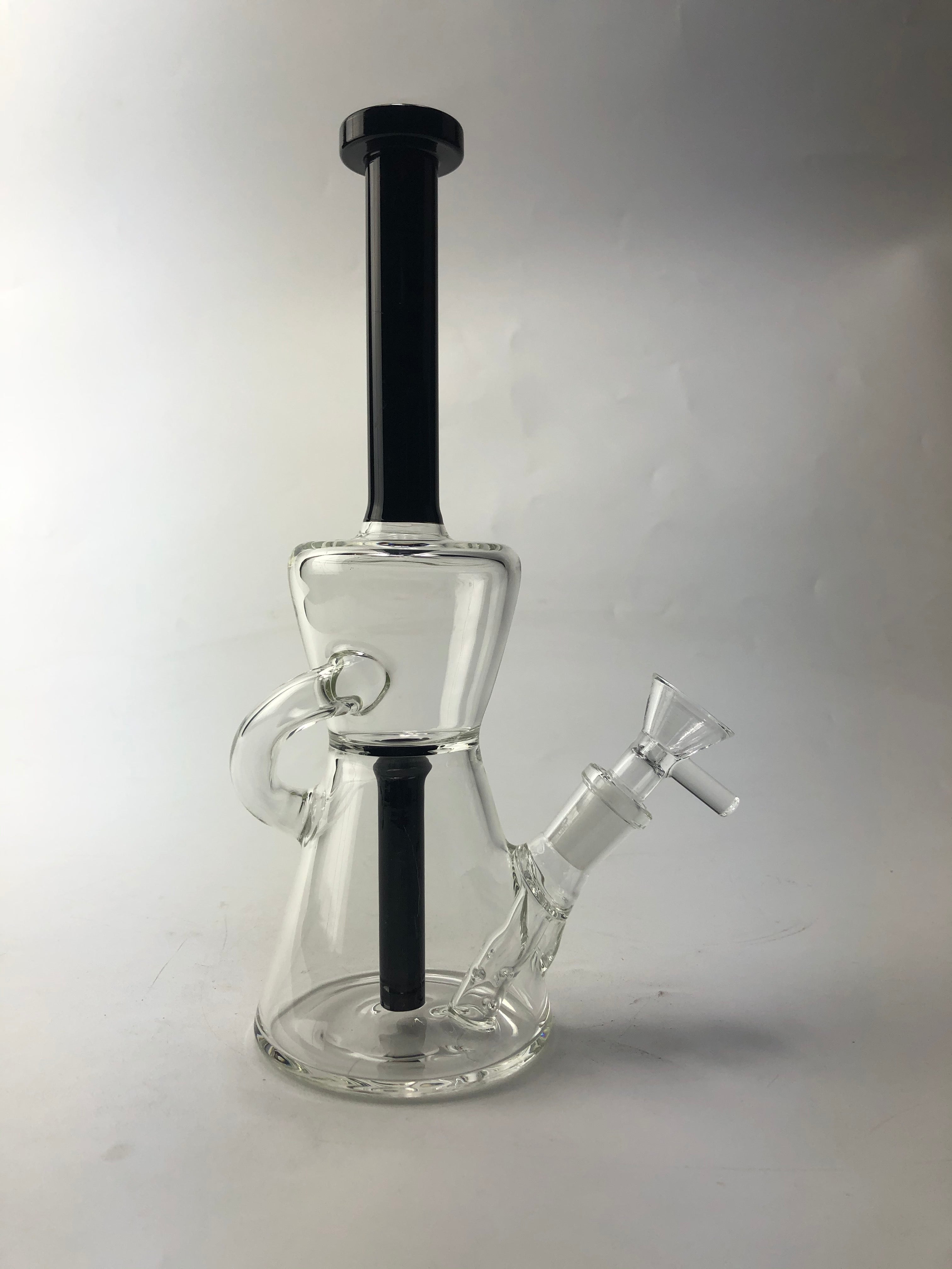 9 Glass Recycler Dab Rig