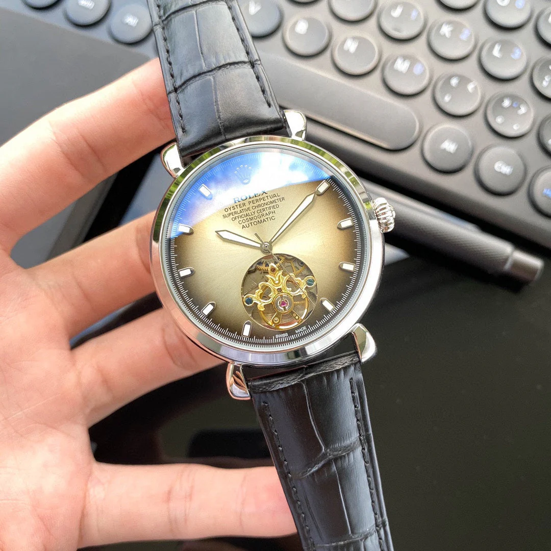 Rolex Watch OYSTER PERPETUAL 44MM LEATHER