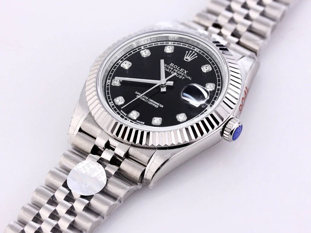 Rolex Watch DATEJUST 41MM STAINLESS STEEL DIAMOND NUMERALS
