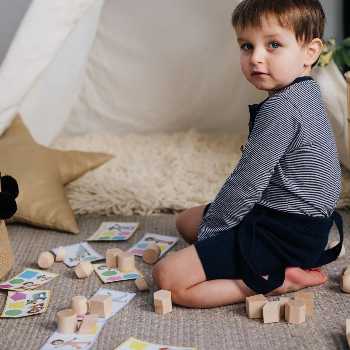 O!Klocki Pasowanki Baby - Bobaski I Miś