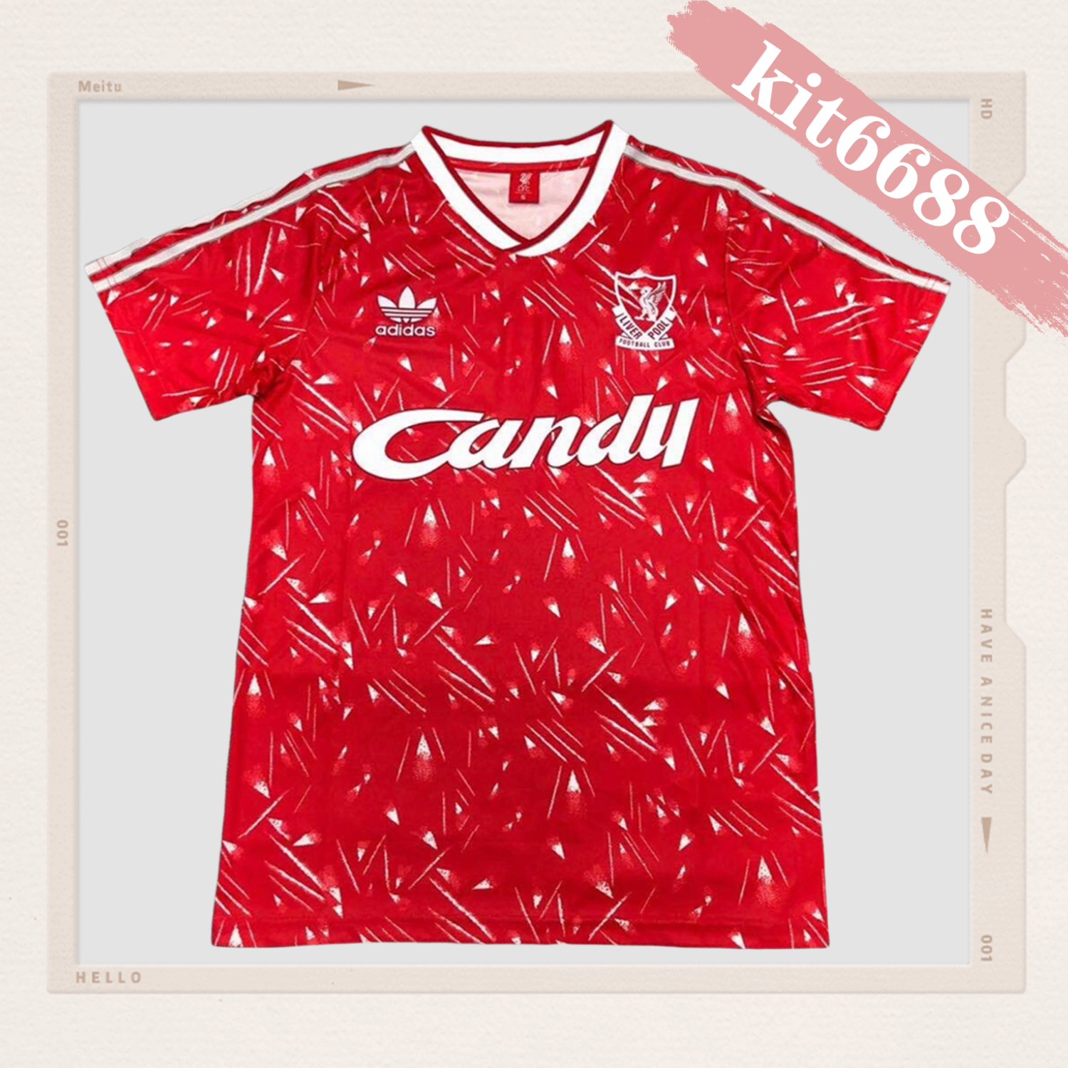 1989-1991 Liverpool Home Retro football shirt
