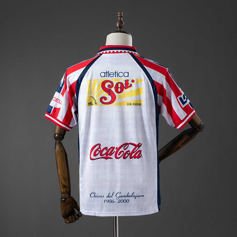 1999/2000 Club Chivas Away Retro Football Shirt (Fans version)