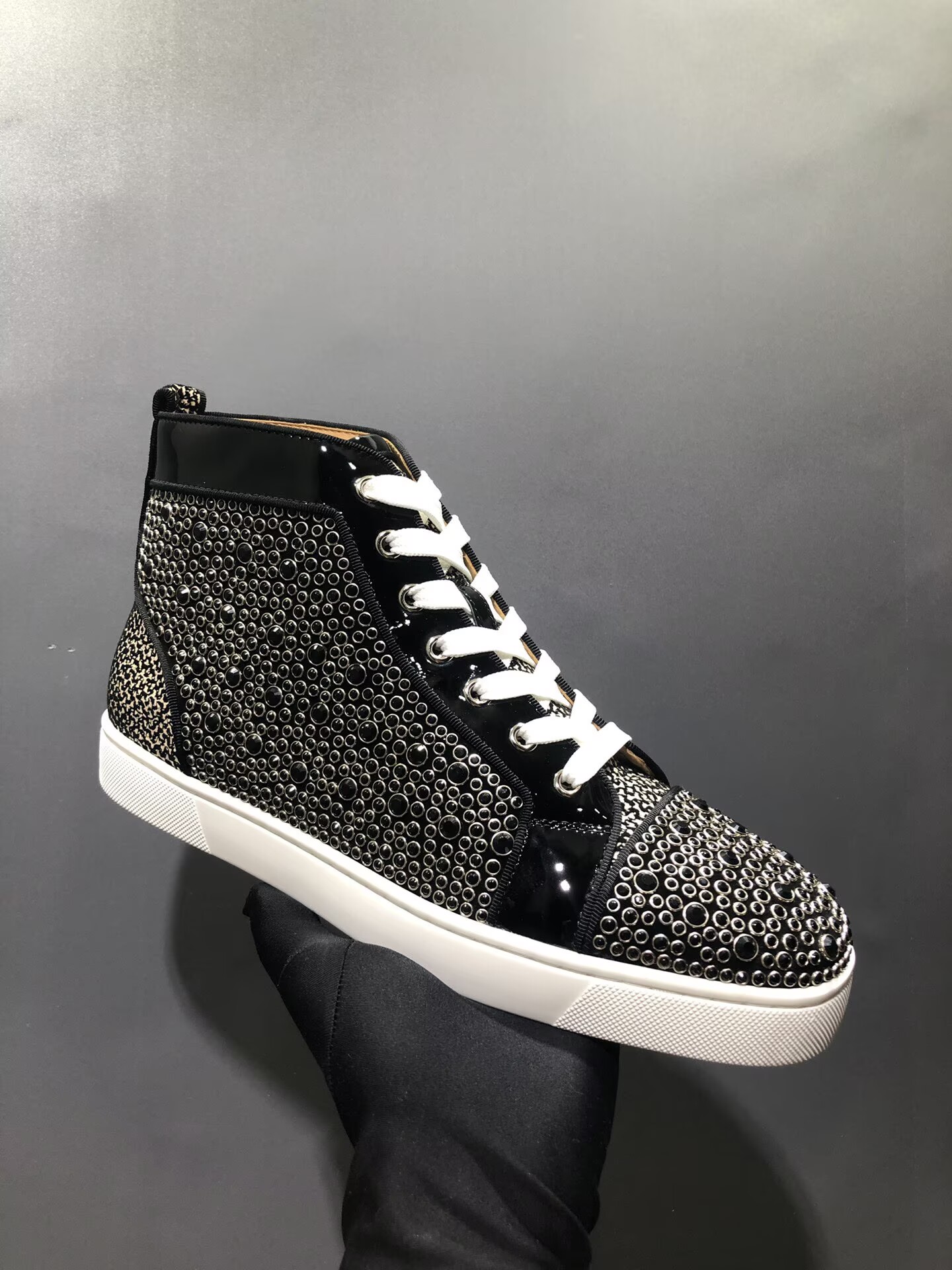 Christian Louboutin Red bottom High-Top - CCSHOES