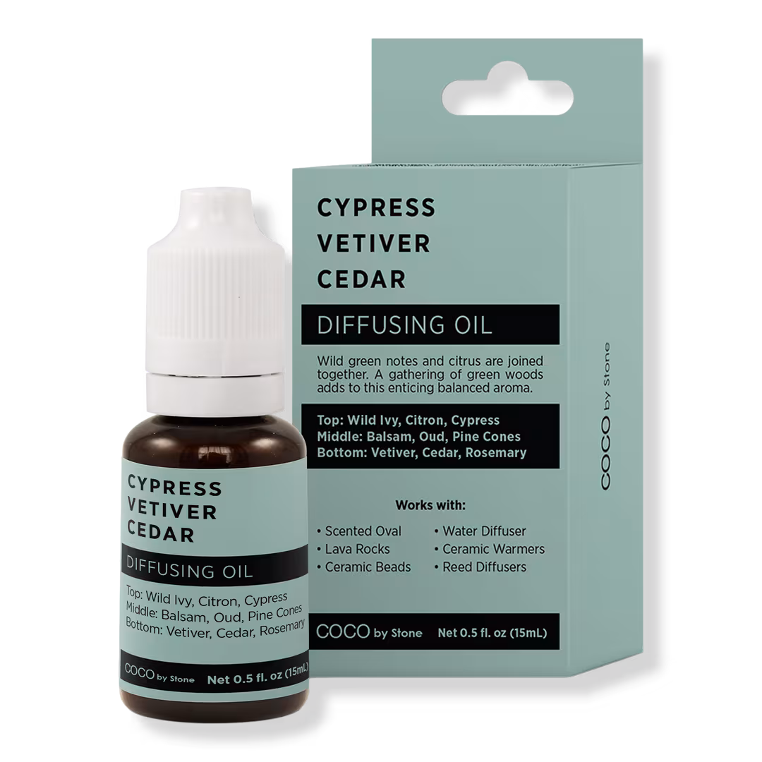 COCO by Stone  Cypress Vetiver Cedar Diffusing Oil