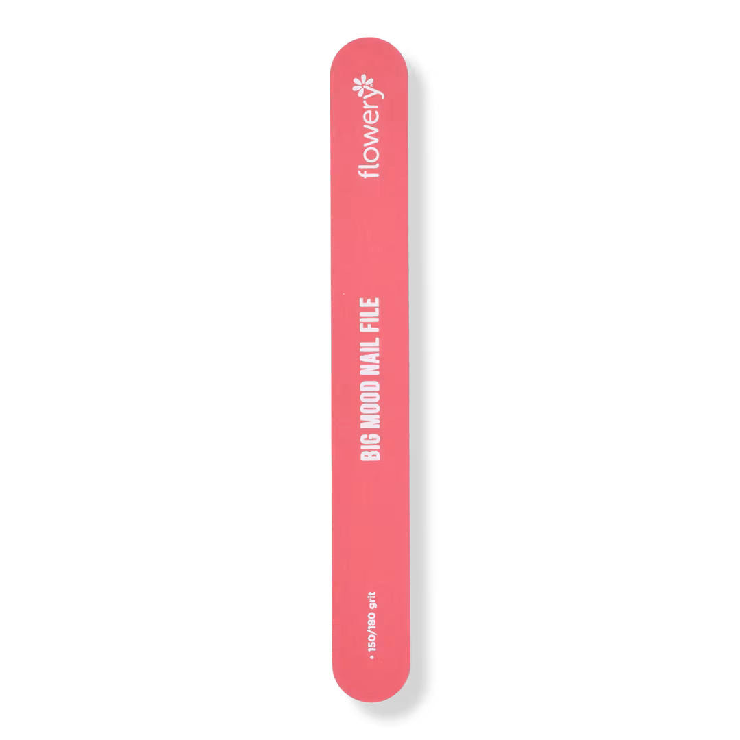 Flowery  Big Mood Jumbo Nail File 150/180 Grit for Shaping & Smoothing Nails
