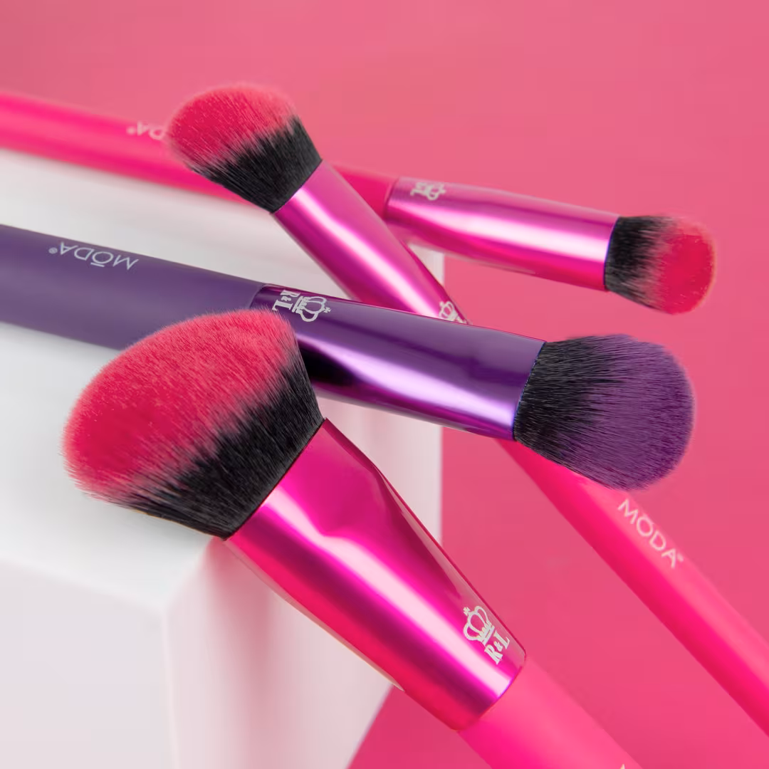 MŌDA  Complexion Favorites Makeup Brush Bundle