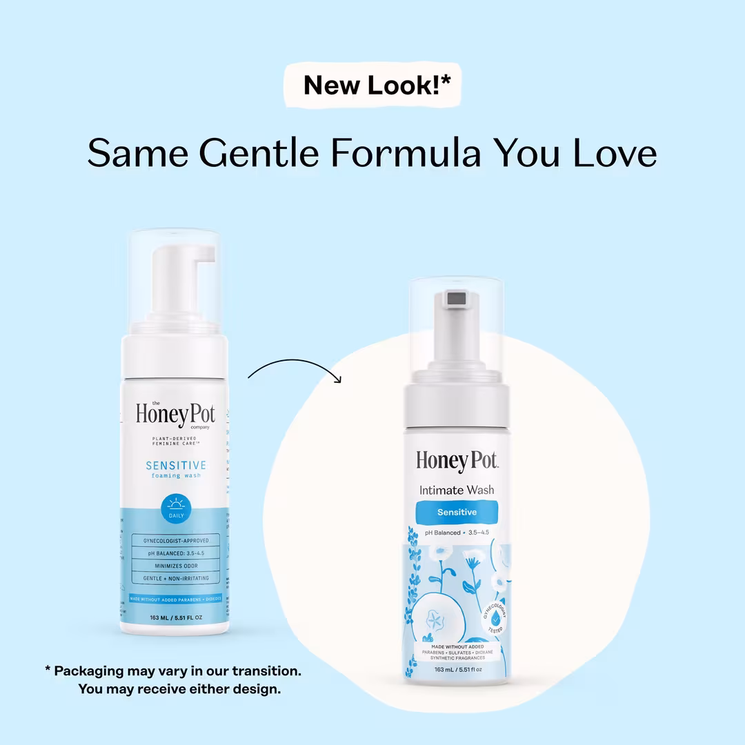 Honey Pot  Sensitive Feminine Foaming Wash