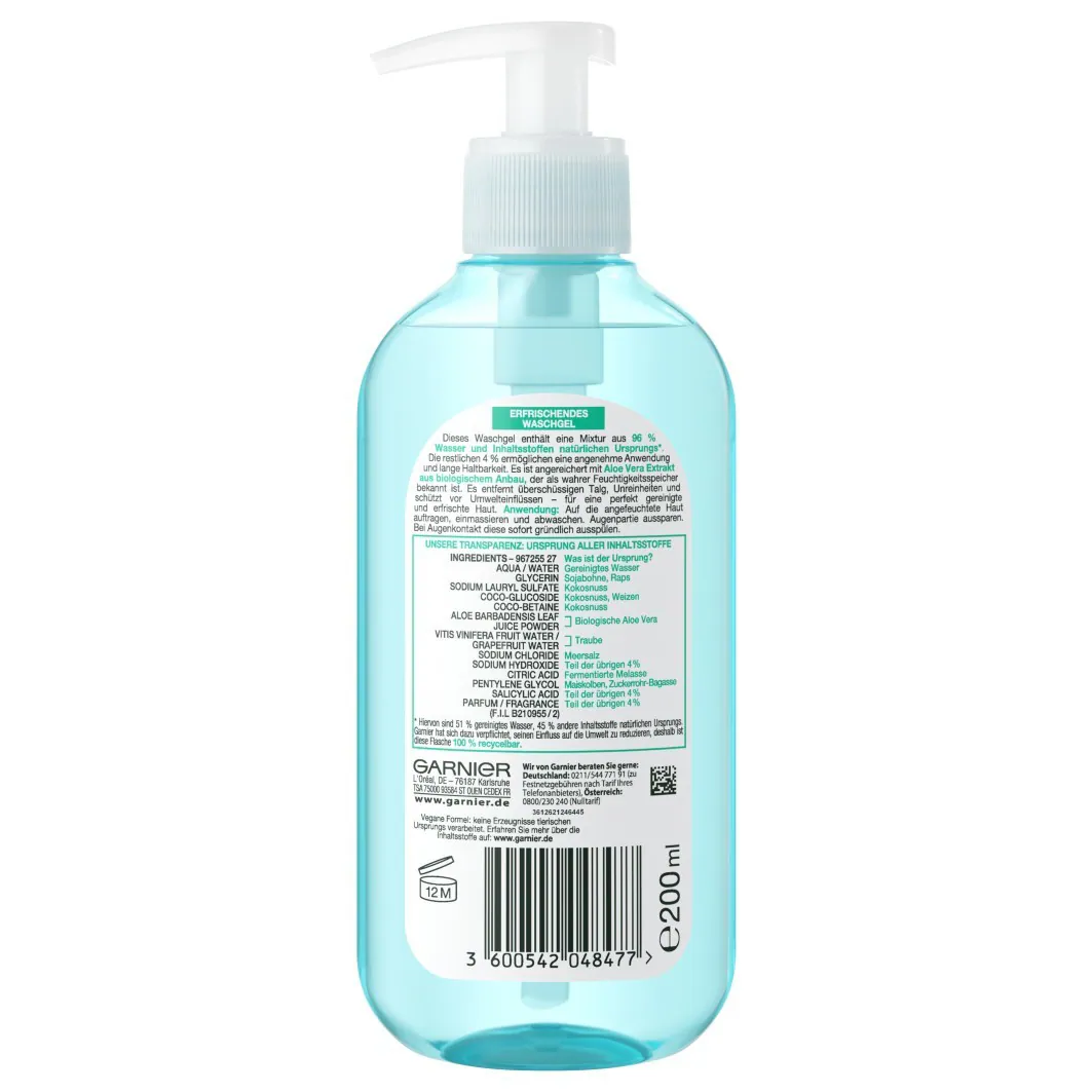 Waschgel Aloe Extrakt