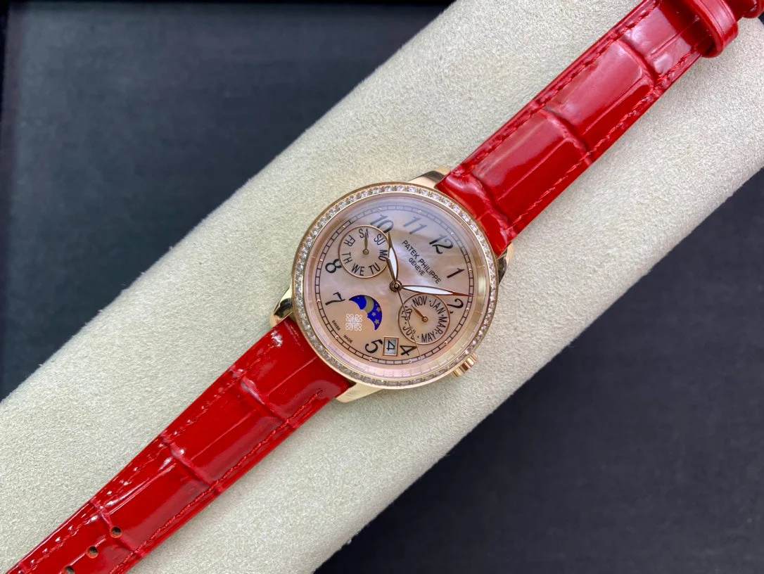 PATEK Watch Complications 36mm Pink Gold Mop Pearl