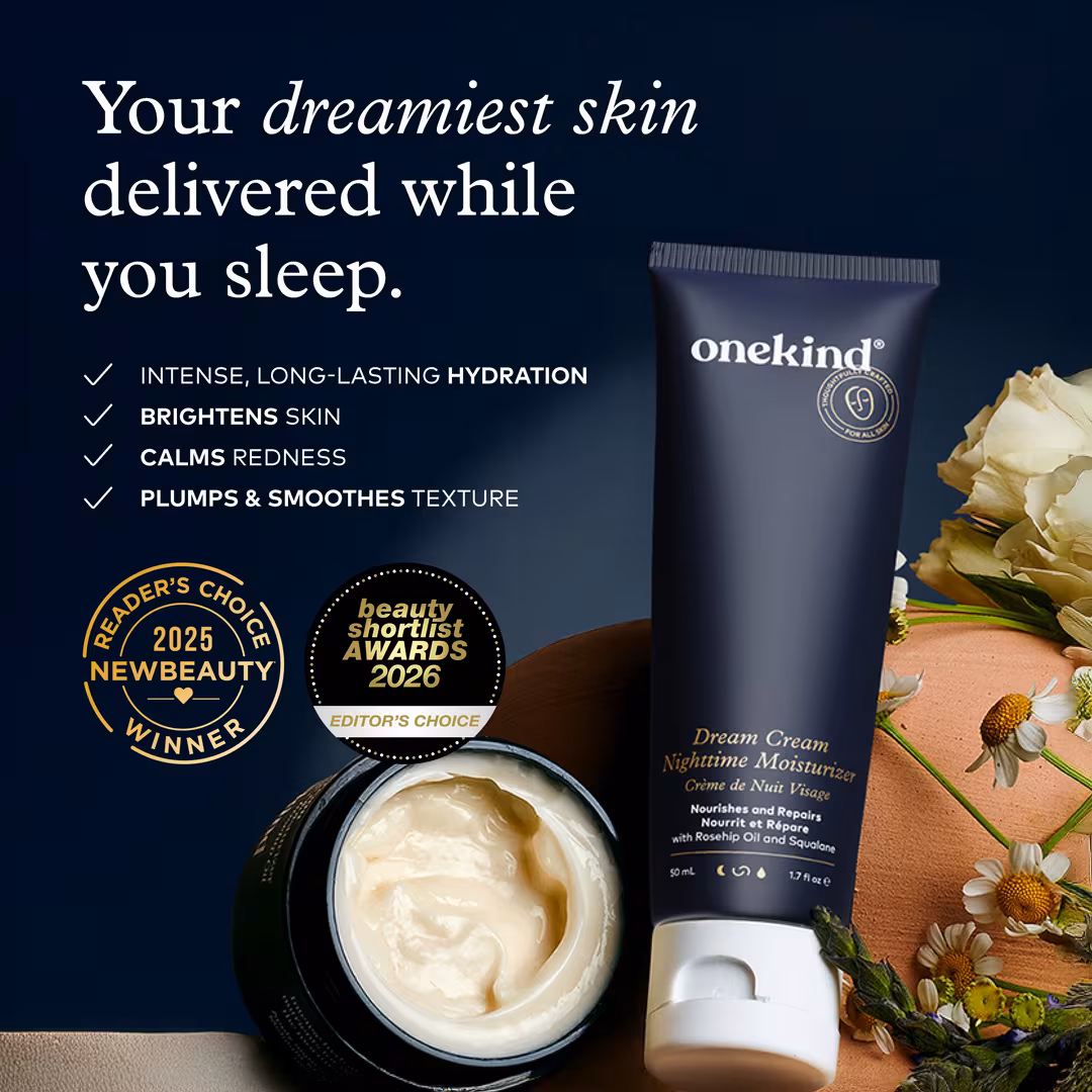 Onekind  Dream Cream Hydrating Anti-Aging Night Cream for Sensitive Skin