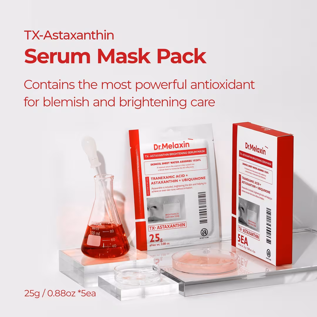 Dr. Melaxin  TX-Astaxanthin Brightening Serum Mask