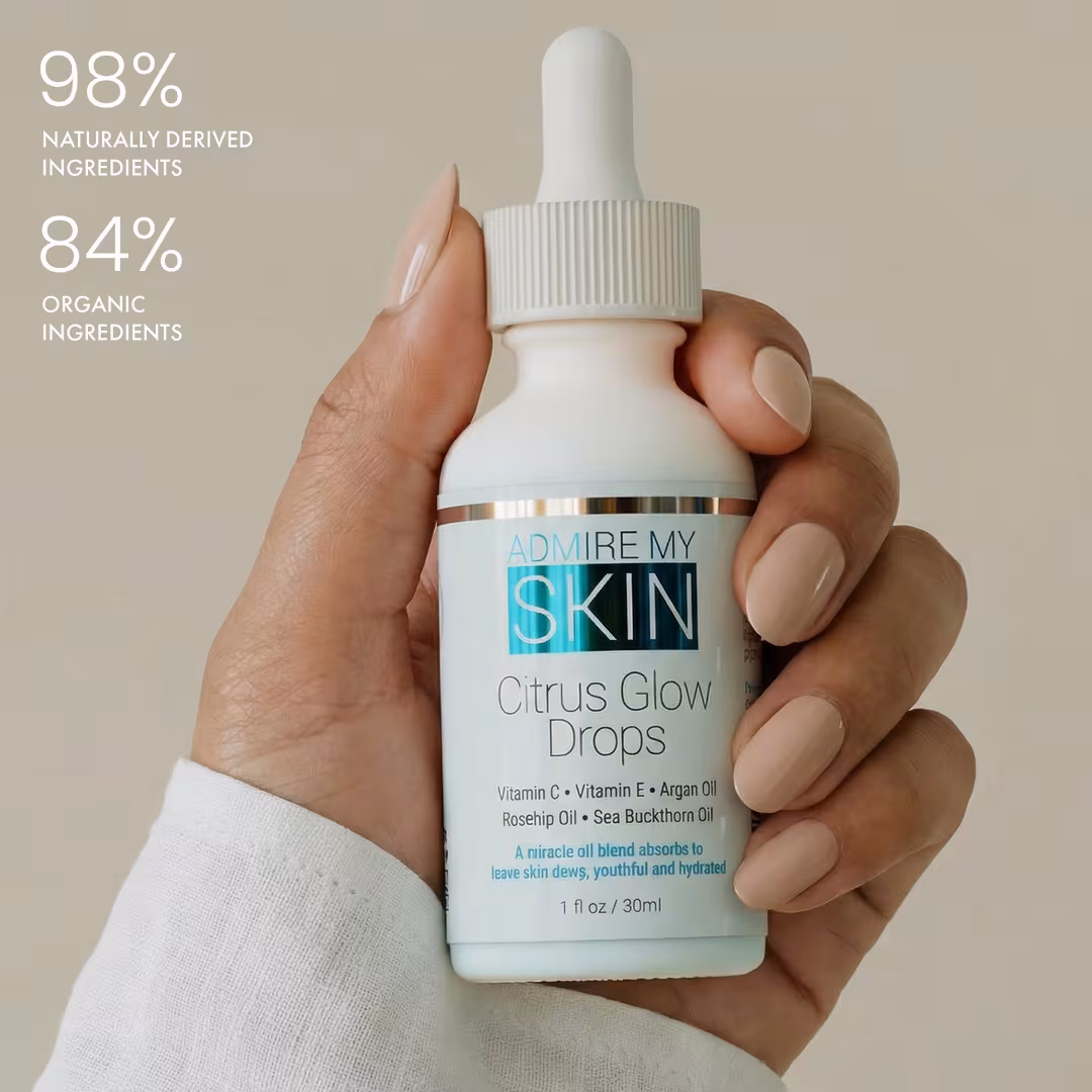 Admire My Skin  Citrus Glow Drops Vitamin C Facial Oil