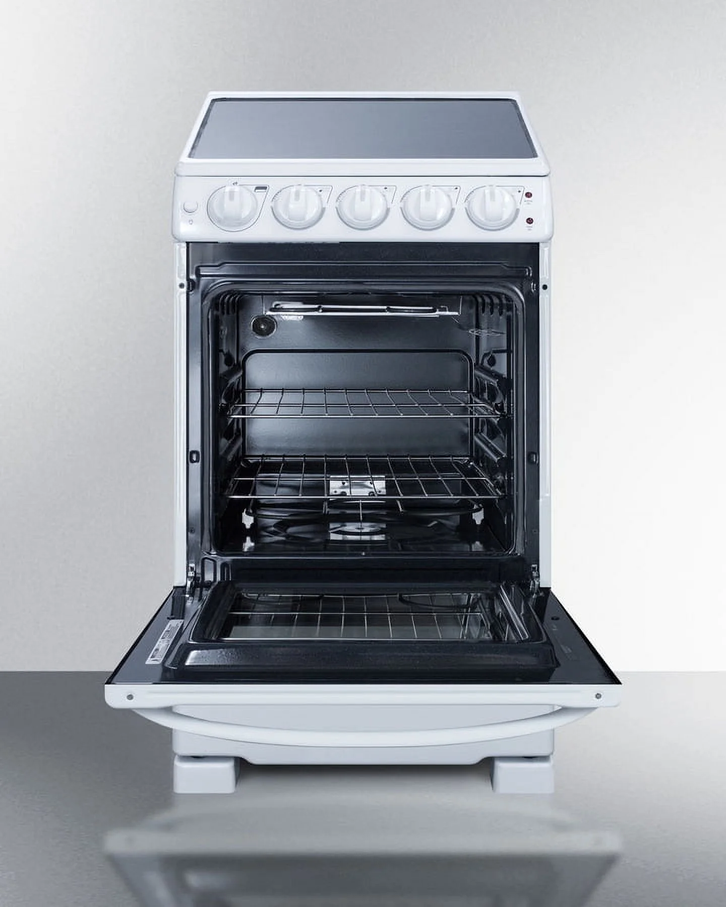 Summit 24 2.9 cu ft Electric Range in Ceramic
