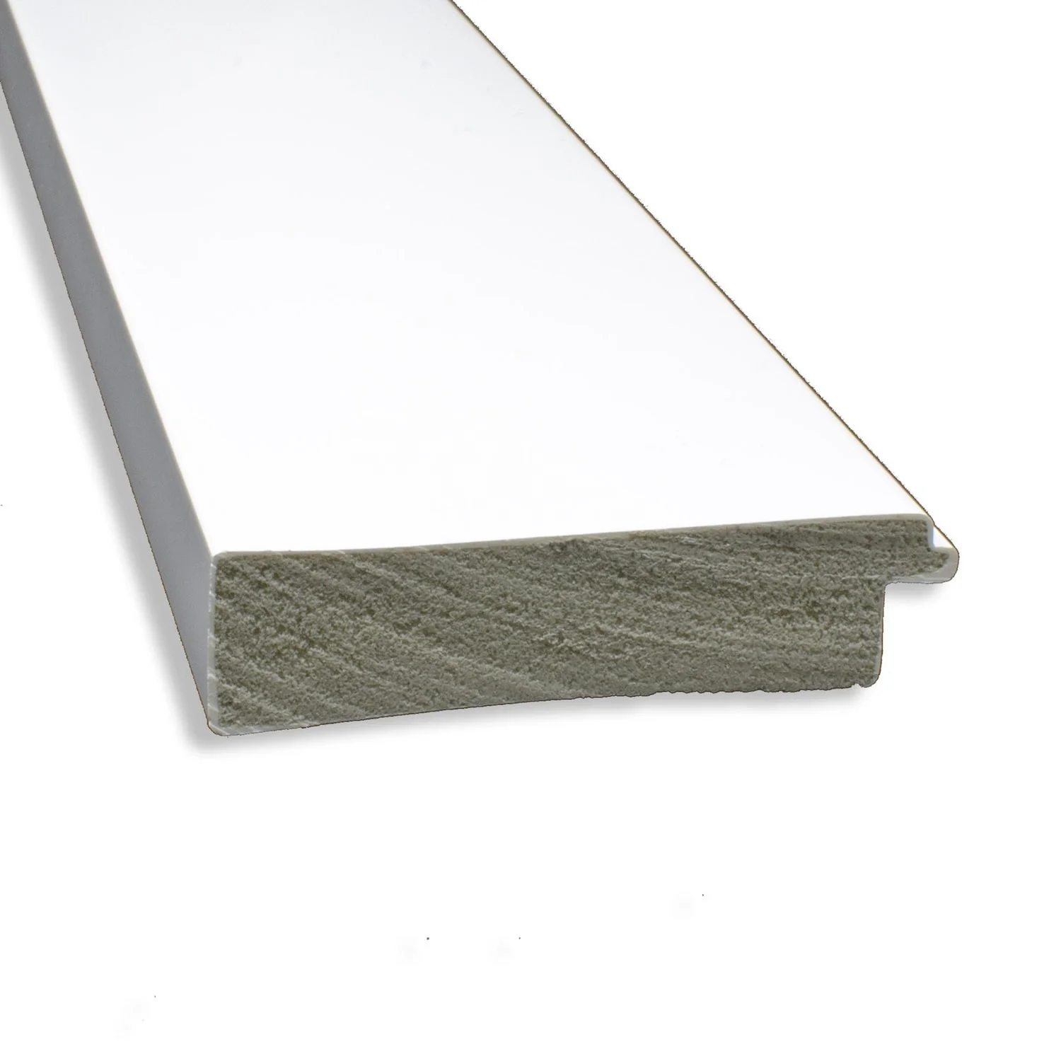 Amanti Art Beveled Bathroom Wall Mirror - Cabinet White Frame Outer Size: 23 x 29 in
