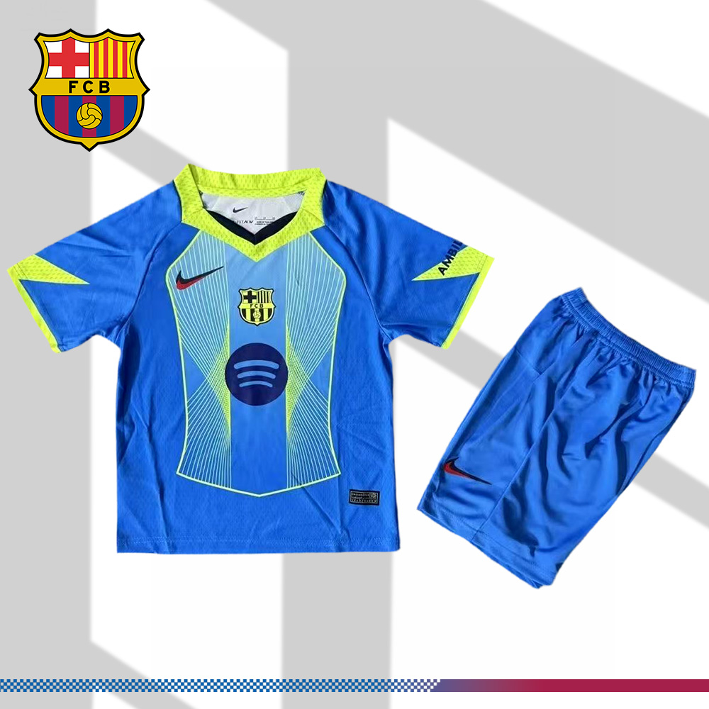 2025/2026 Barcelona Special Edition Football Shirt (Kids Kit socks)