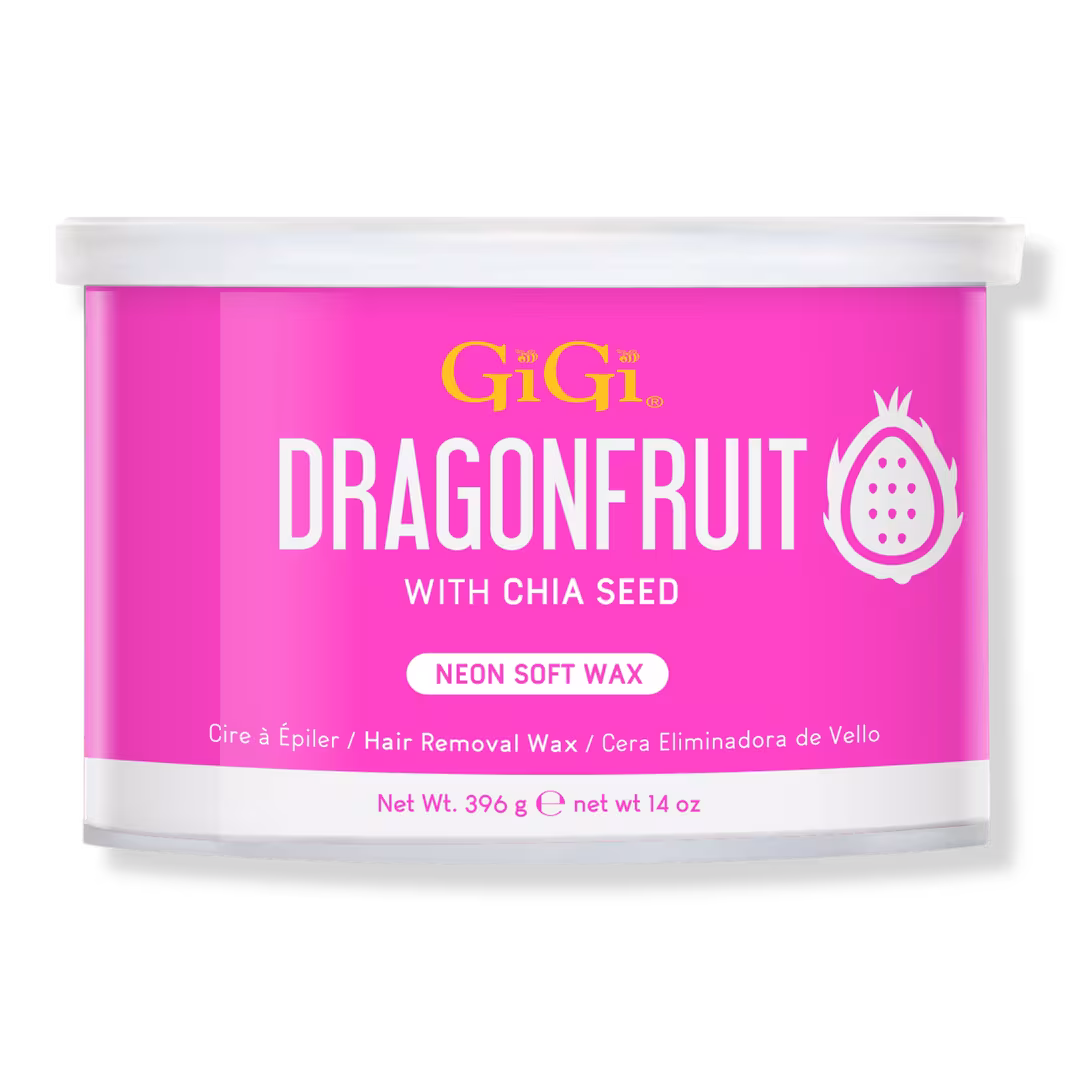 Gigi  Dragonfruit with Chia Seed Neon Soft Wax