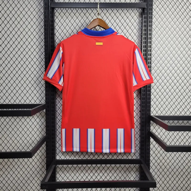 2024/2025 Atletico Madrid Home Football Shirt (Fan Edition）