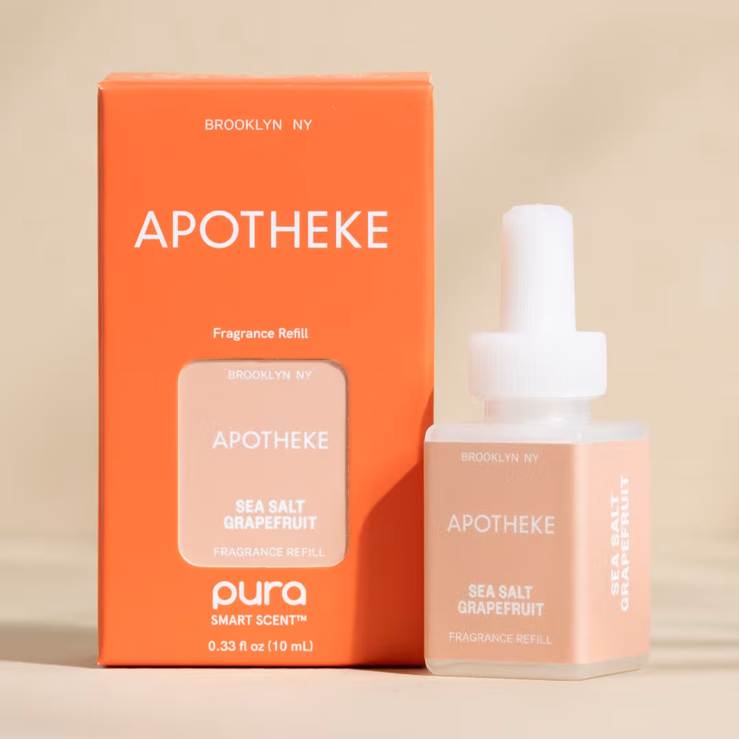 APOTHEKE  Sea Salt Grapefruit Pura Smart Scent Fragrance Refill Set