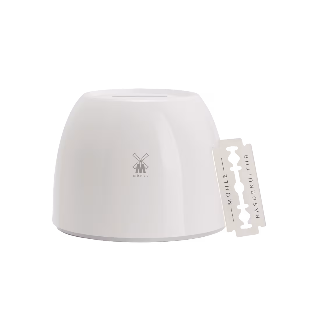 MÜHLE  White Porcelain Blade Bank