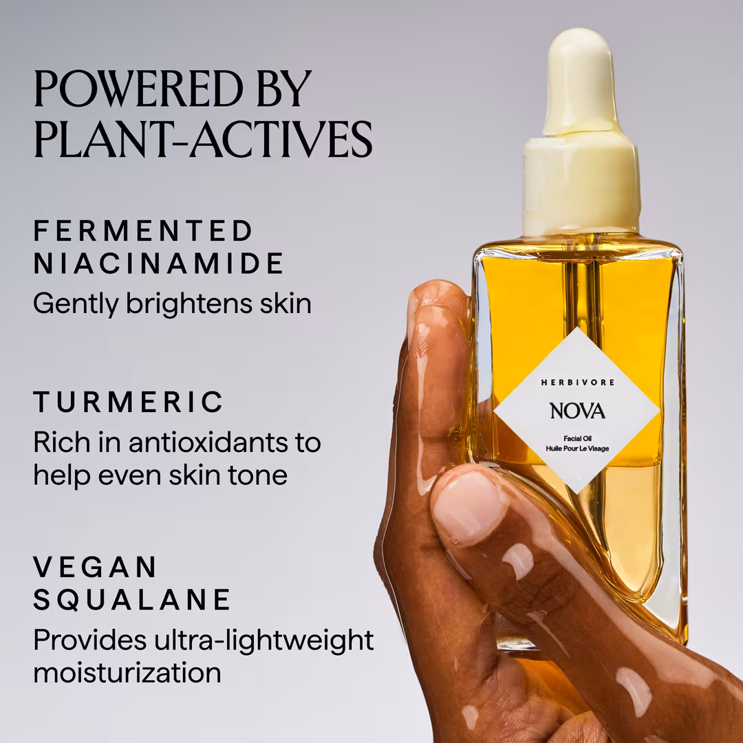 HERBIVORE  NOVA Turmeric + Niacinamide Bi-Phase Glow Facial Oil