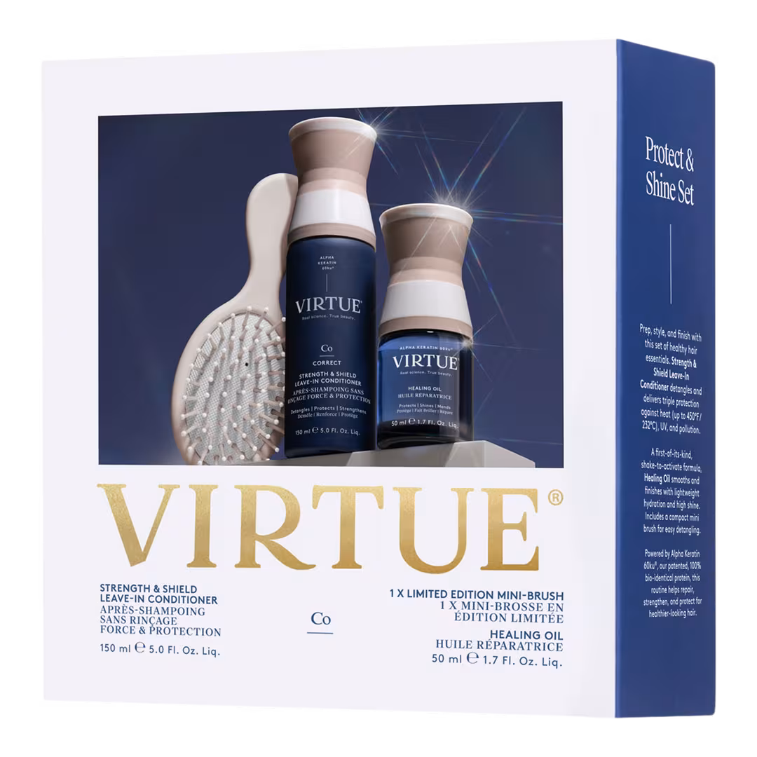 Virtue  Protect & Shine Hair Care Kit