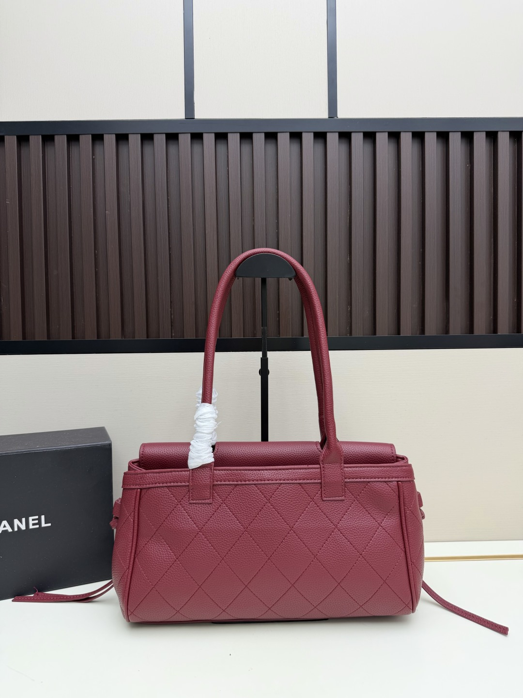Chanel 26S new baguette bag in red