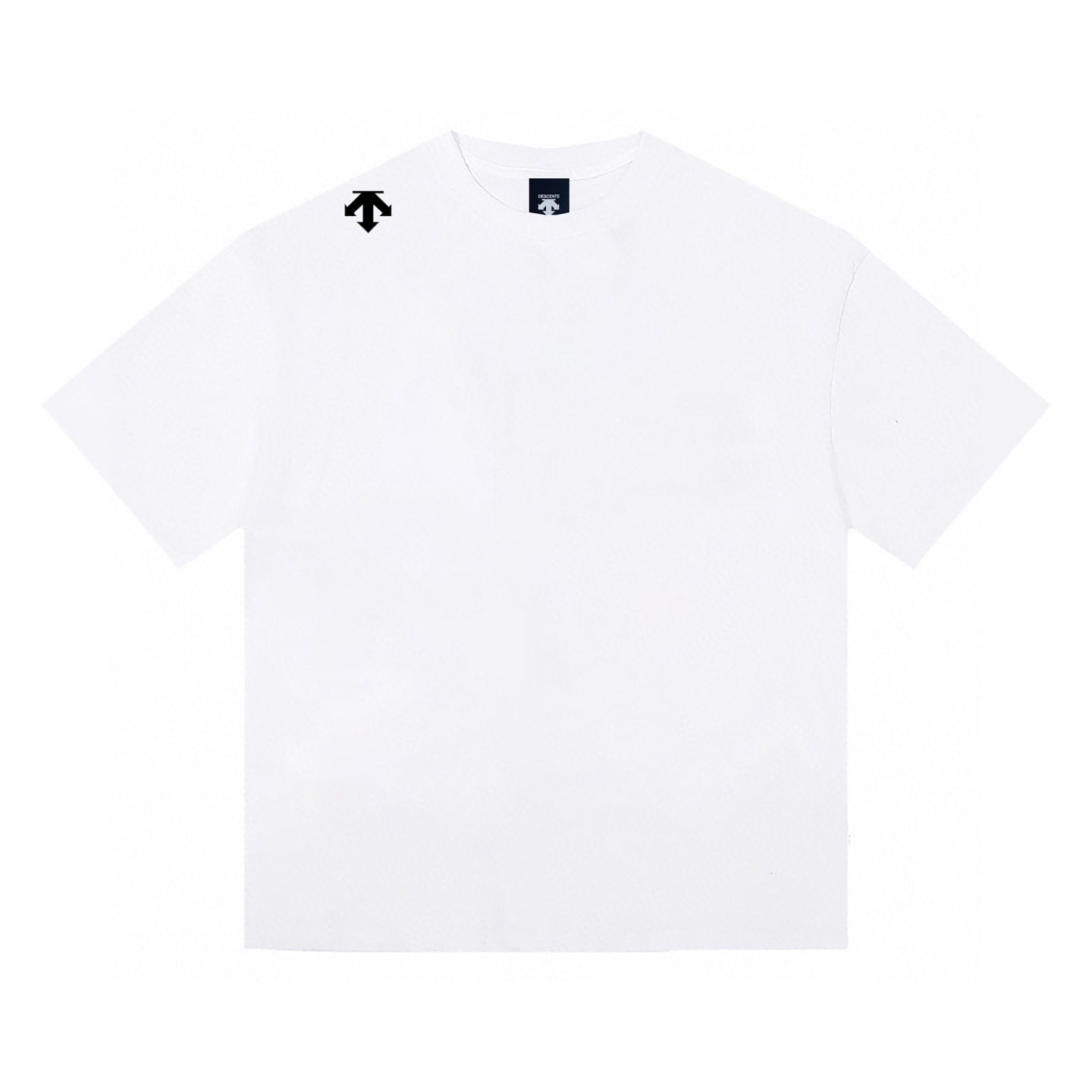 Descente Shoulder Logo Black T-Shirt