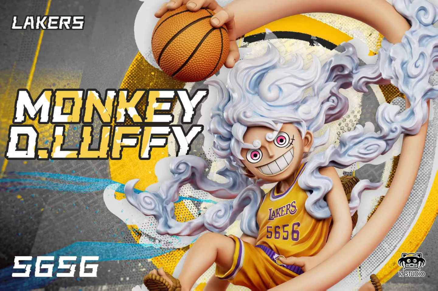 YZ Studio - Lakers Nika Luffy | 湖人尼卡路飞