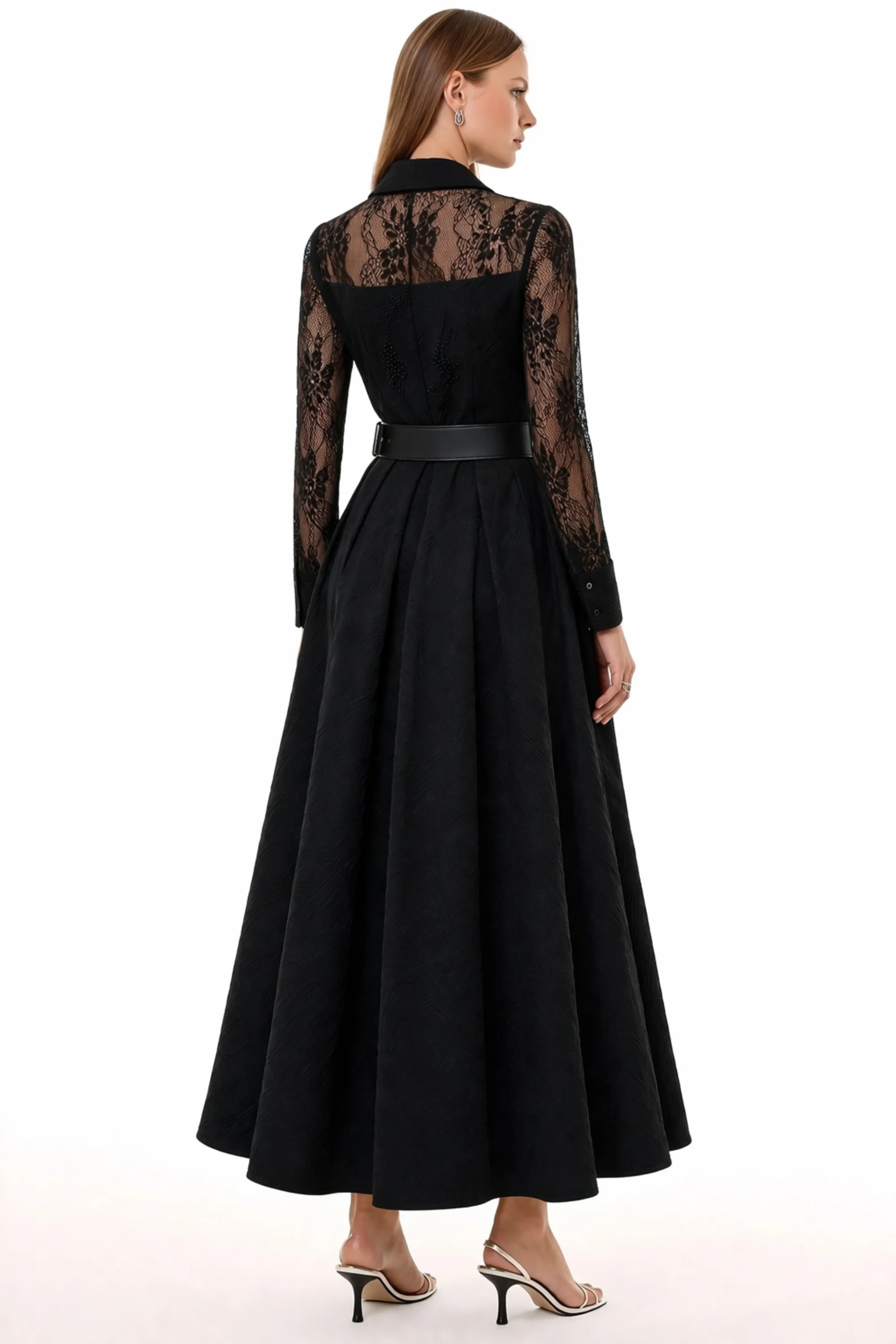 Dahlia Sheer Beaded dress