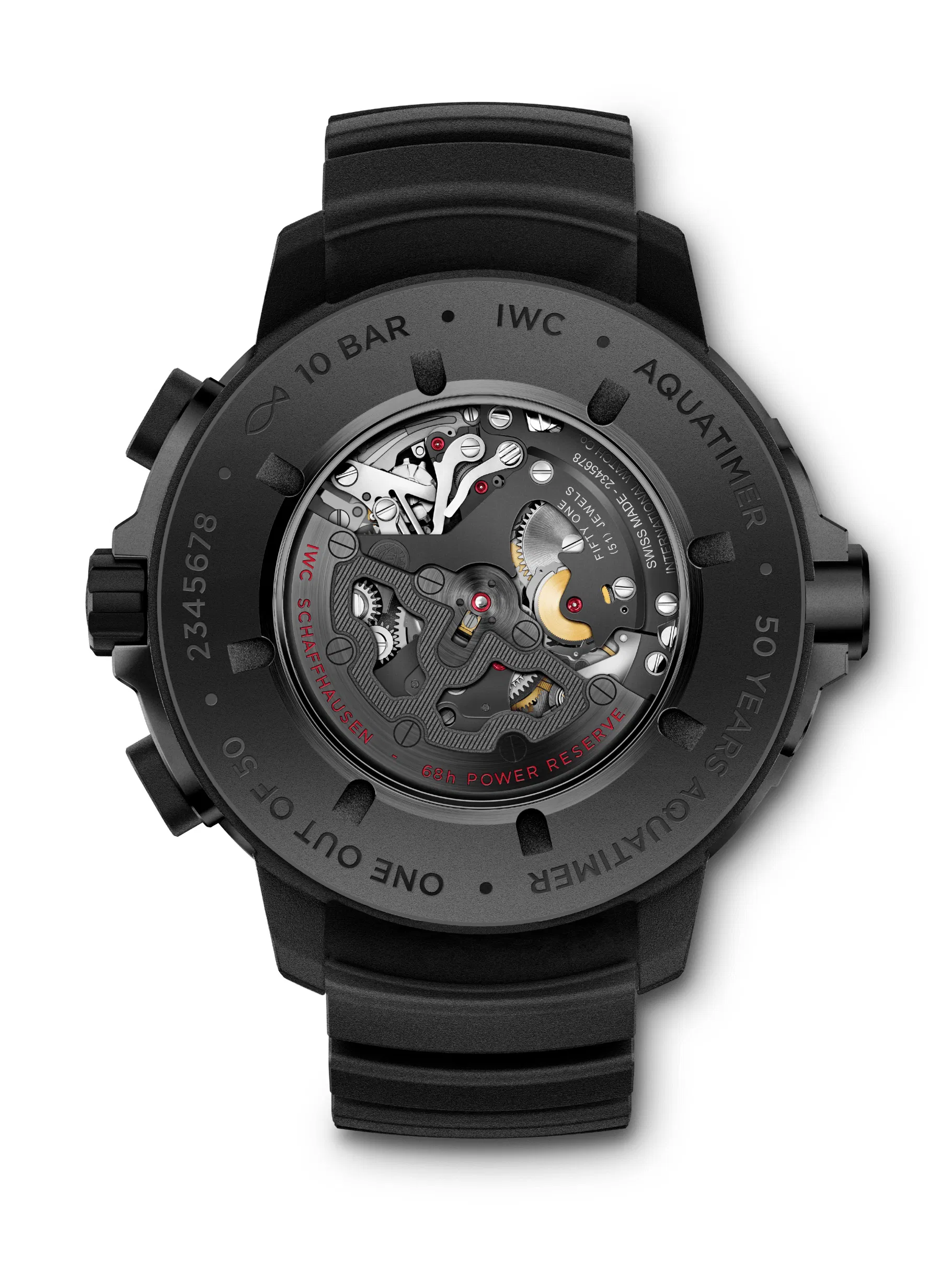 IWC Aquatimer perpetual calendar digital date month edition 50 years Aquatimer iw379403