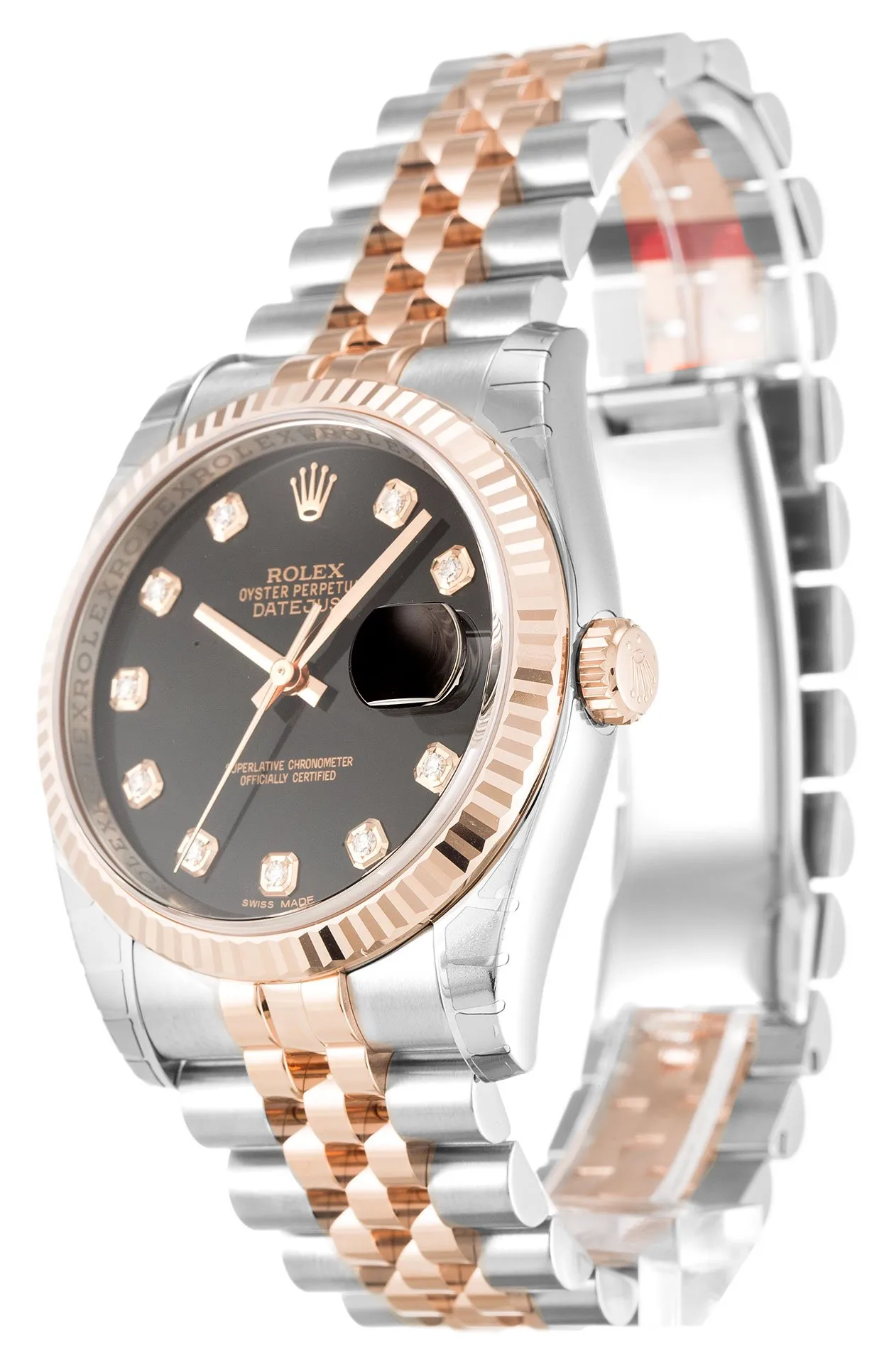 Rolex Datejust Black Diamond Dial 116231