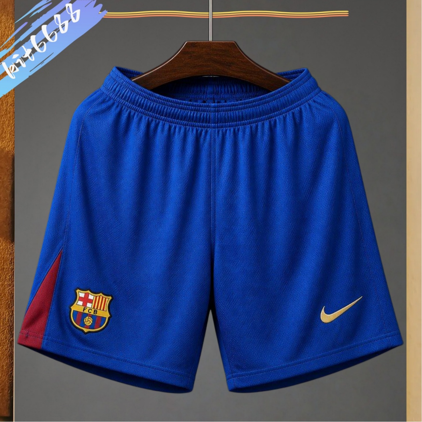 2026/2027 Barcelona home shorts (Fans version)