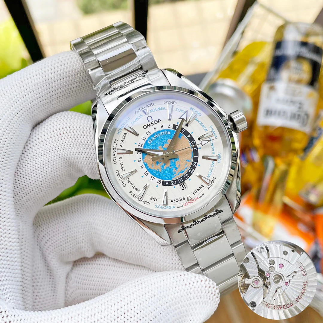 Omega Watch SEAMASTER AQUA TERRA 150M WORLDTIMER STEEL